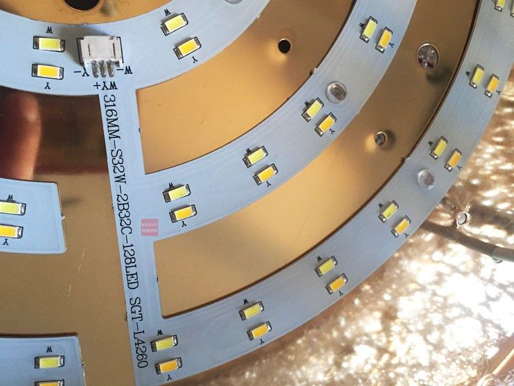 三色32*2/36整套变光灯