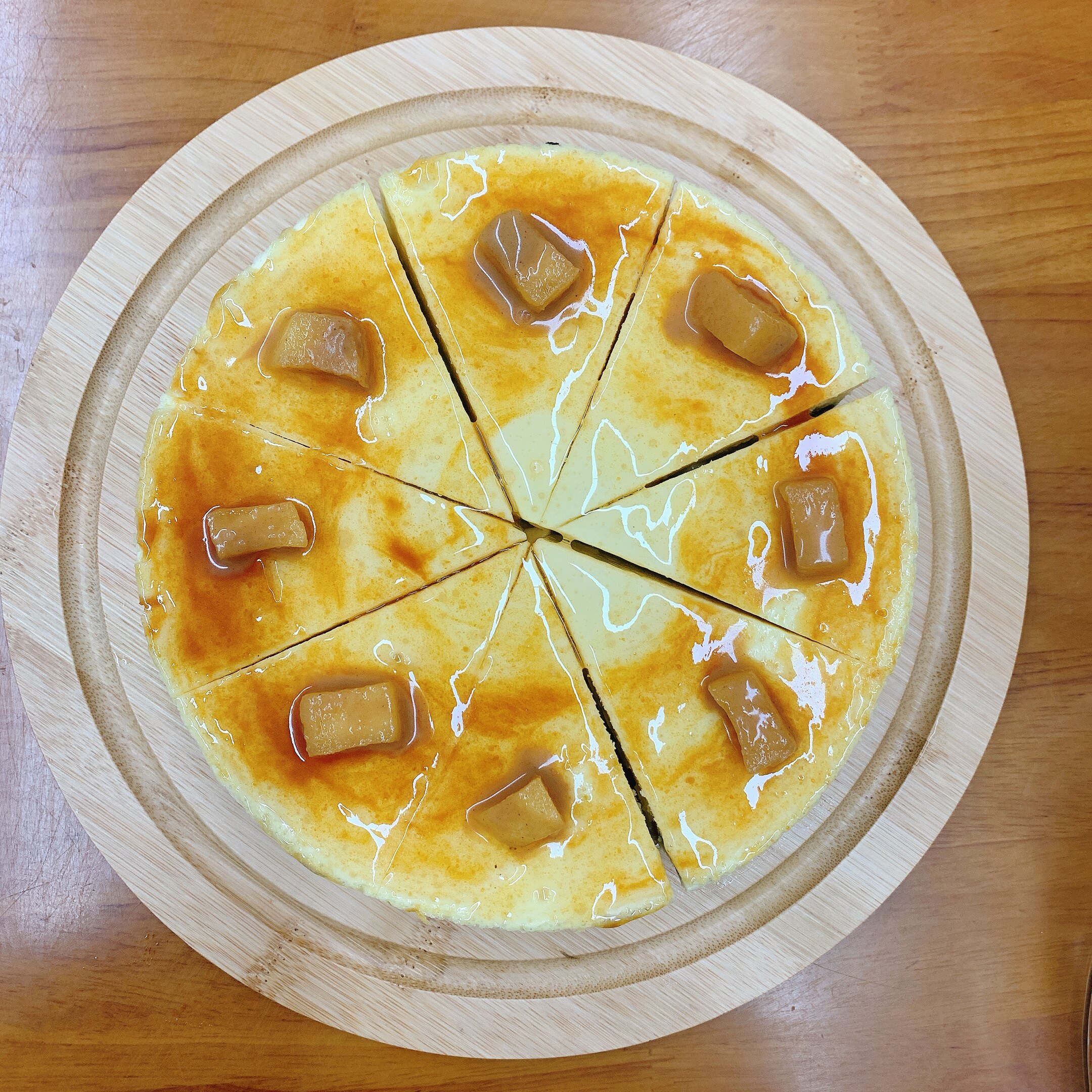 古氏蛋糕重乳酪蛋糕焦糖苹果