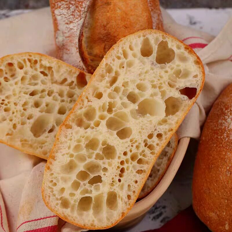 意大利拖鞋面包 恰巴塔Ciabatta/有盐烘焙 限拍10份 实付满百包邮