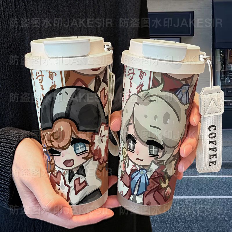 拉拉队员作曲家保温杯不