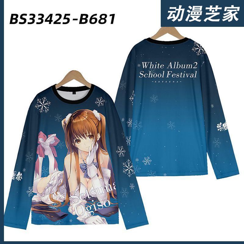 白色相簿2动漫周边长袖T