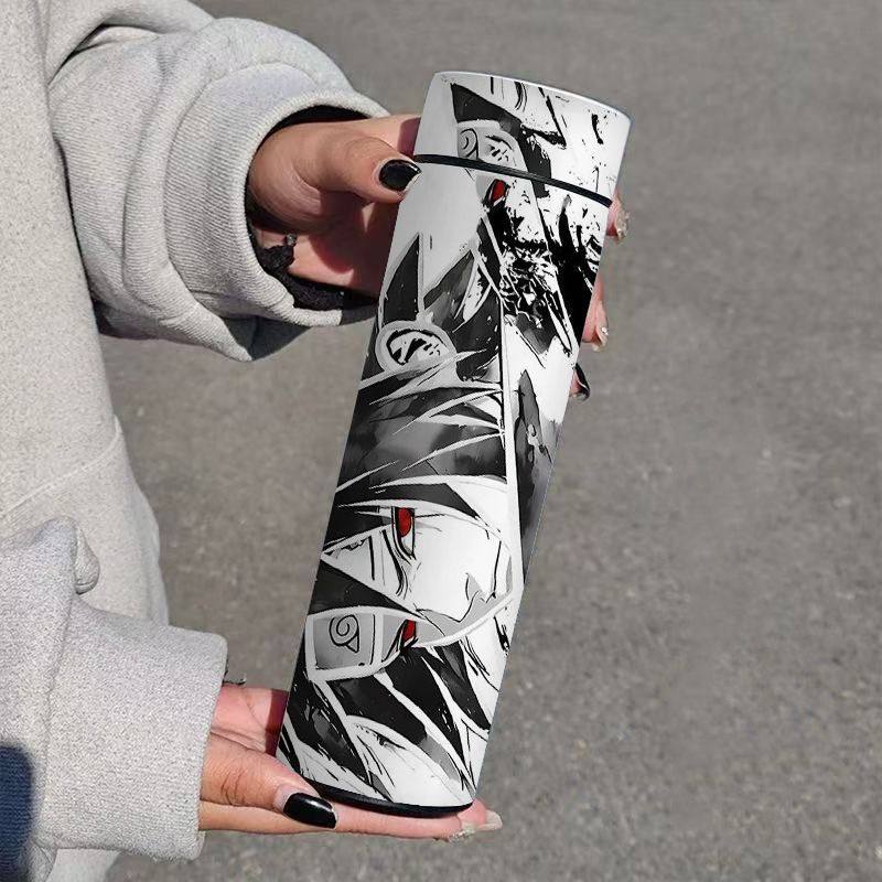 火影佐助水墨风水杯不锈