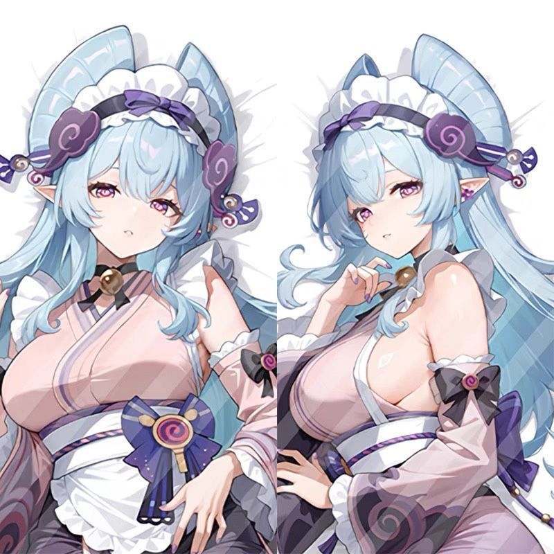 原神梦见月瑞希等身抱