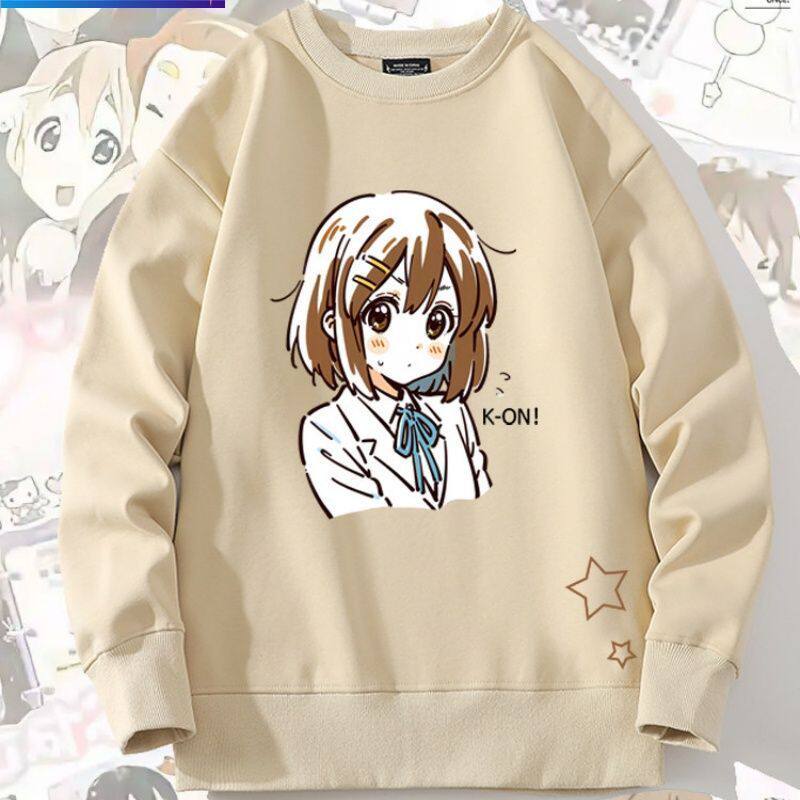 轻音少女平泽唯周边圆领