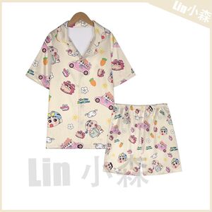 蜡笔小新动漫原野一家居