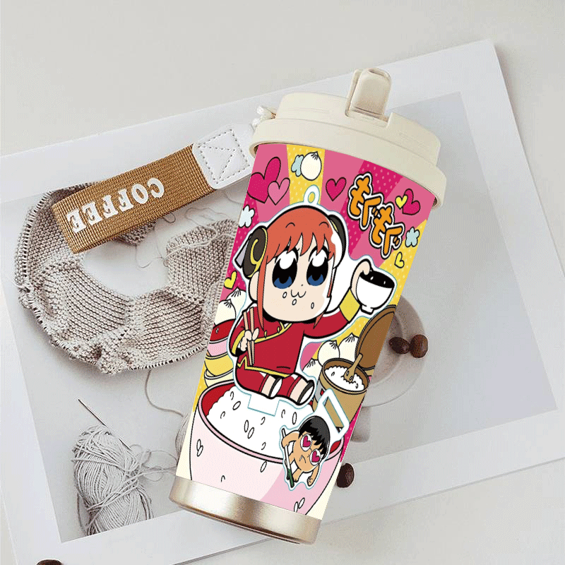 银魂坂田银时周边保温杯3