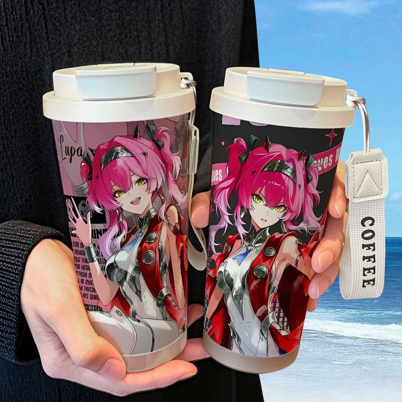 鸣潮露帕周边保温杯不锈