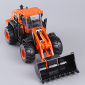 惯性工程车儿童仿真关节可动推土机铲车玩具车男孩宝宝耐摔压路机