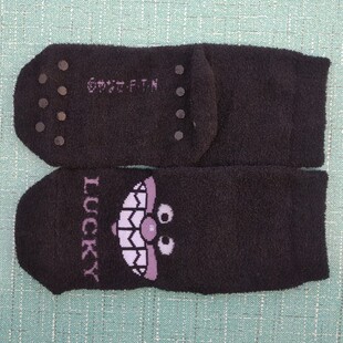 销售女31 拉绒按摩底保暖短筒袜子 34码