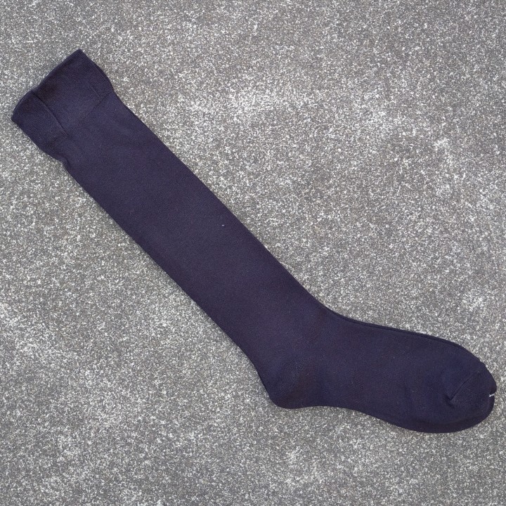 销售男女36-40码棉质纯色前头后跟加厚宽口及膝长筒袜子