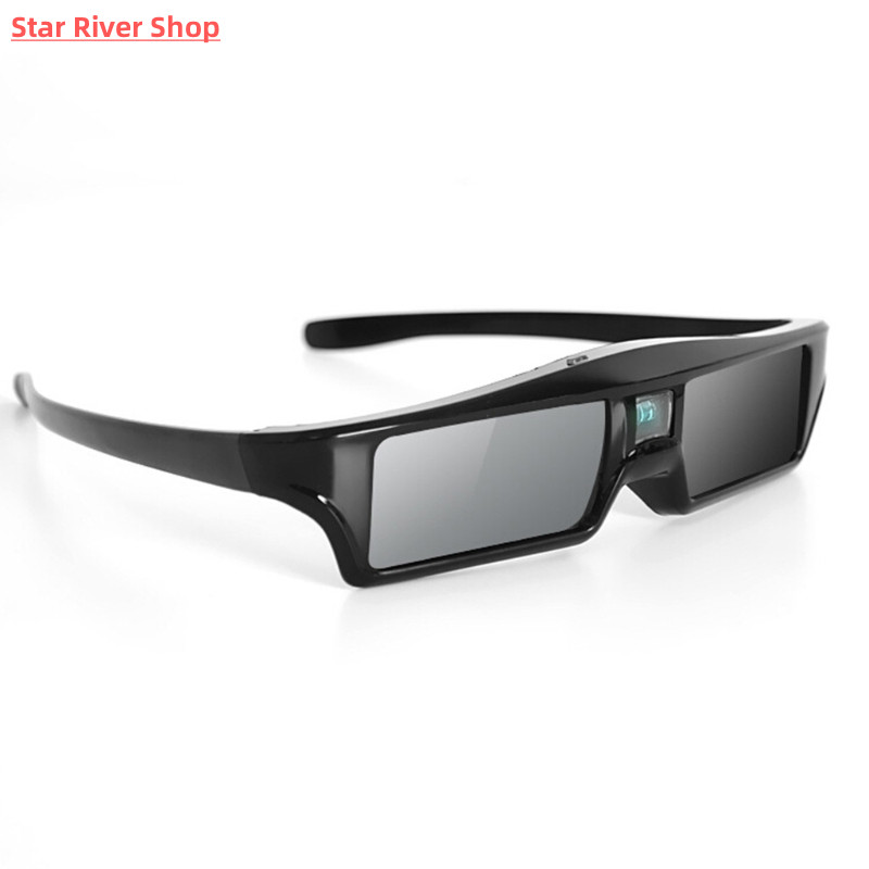3D Glasses Active Shutter Rechargeable Eyewear for DLP-Link