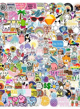 Cartoon VSCO Stickers For Grils 50/100/200Pcs卡通贴纸不干胶