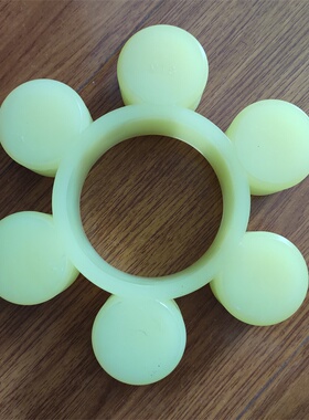 梅花联轴器连轴节6瓣8角梅花垫弹性块减震垫ML LM型MT3 4 5 6 7 8