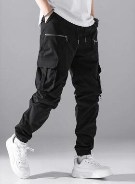 2025新款跨境工装裤休闲秋季多口袋户外亚马逊长裤pants潮男厂家