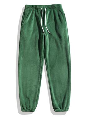 欧码速卖通秋冬男士休闲个性卫衣珊瑚绒外套coat overcoat长裤pan