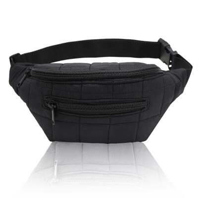 Cross border Quilted Car Checkered Nylon Cloth Chest Bag