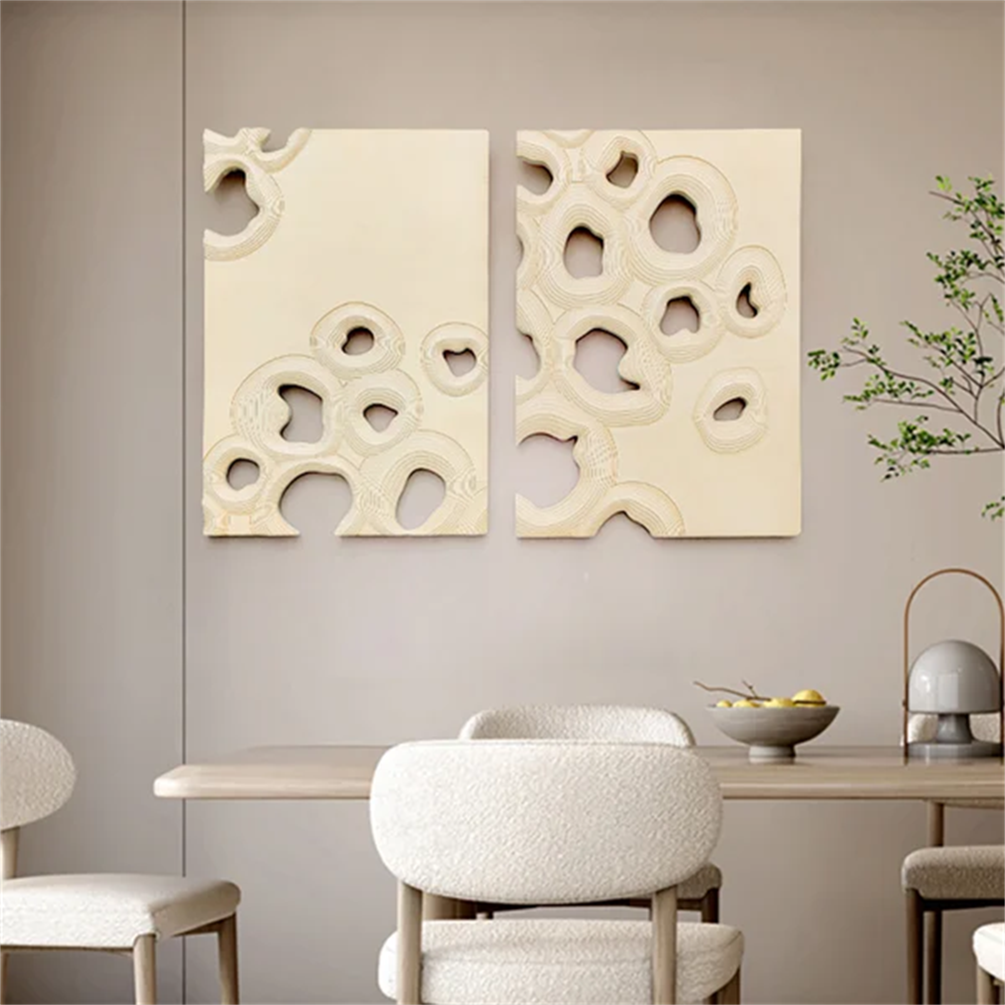 新中式装饰画简约日式挂画酒店会所空间设计木雕装置画客厅实物画