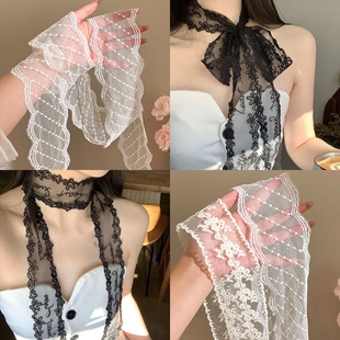 花边蕾丝腰带女2025新款丝巾收腰神器系牛仔裤的丝带女款裙子超仙