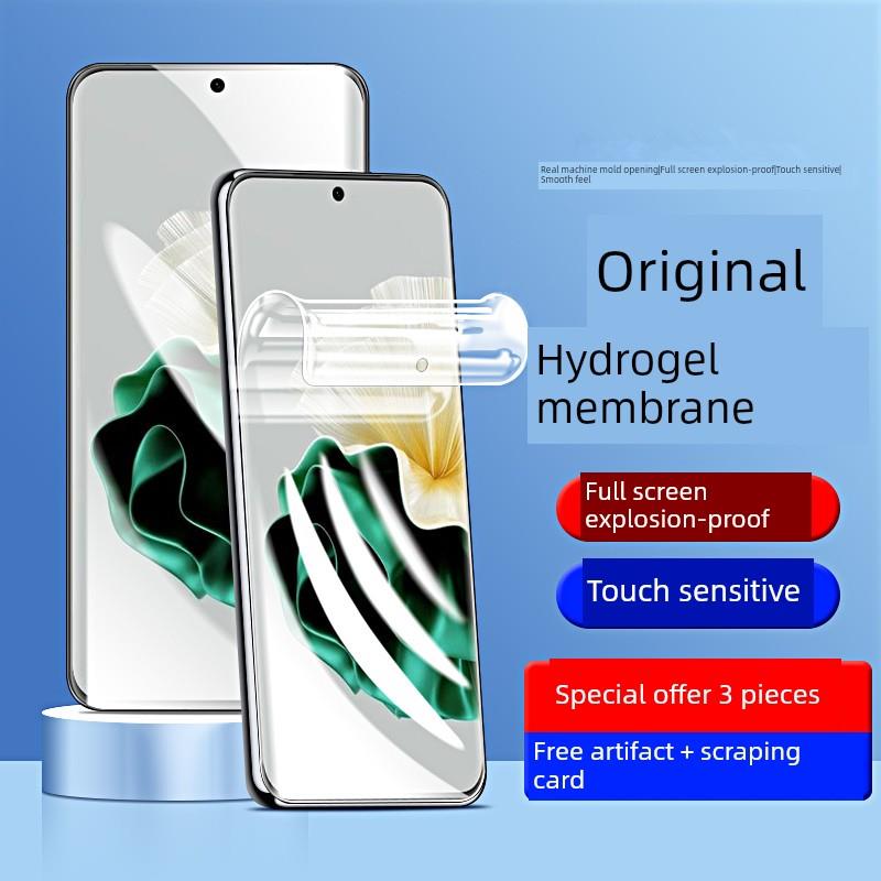 适用华为nova8水凝钢化膜nova8pro手机膜nowa8se全屏nove曲屏note曲面novo全面软膜por贴膜pr0高清保护防爆膜