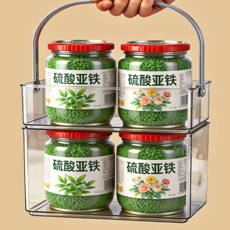 硫酸亚铁水溶肥防黄叶酸性土壤