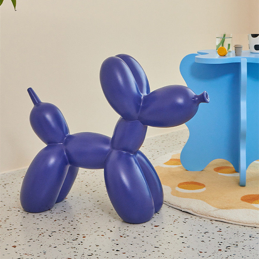 北欧气球狗造型儿童椅幼儿园小凳子现代简约家用客厅卡通小狗椅子