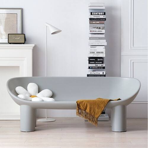 北欧网红ins民宿风三人双人沙发