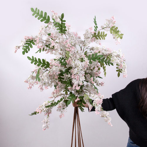 槐蕊仿真花假花轻奢高端
