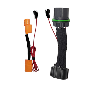 专用比亚迪海豹ev改装中网发光车标灯夜间开灯长logo常亮线组模块