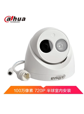大华100万红外半球摄像机