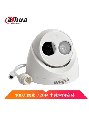 大华100万红外半球摄像机
