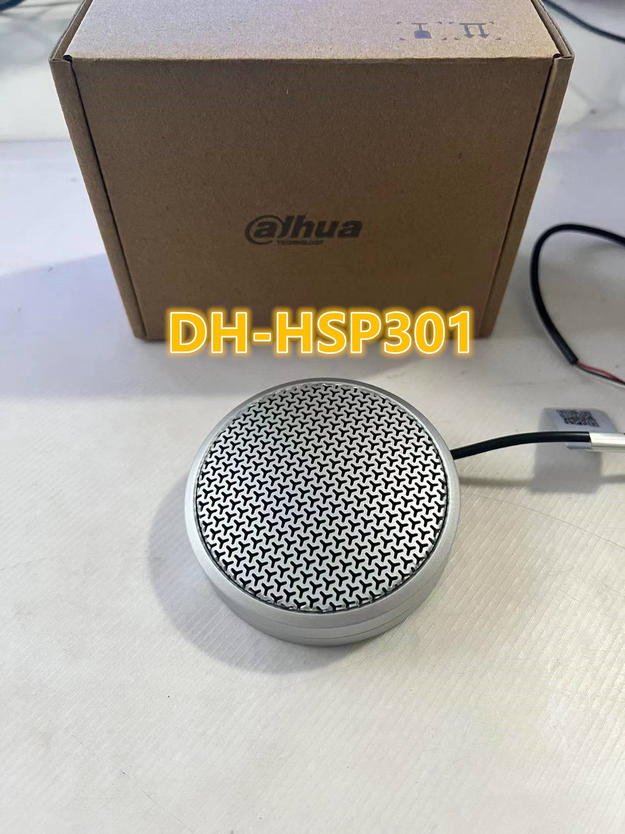 大华高保真拾音器dh-hsp301网络摄像头监控专用室户外防水