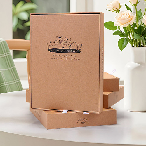 同学录纪念册活页可拆猫咪礼盒