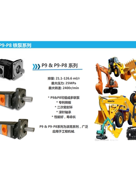 PERMCO天津泊姆克液压泵8844103 1115134635 金科钻机油泵8844104