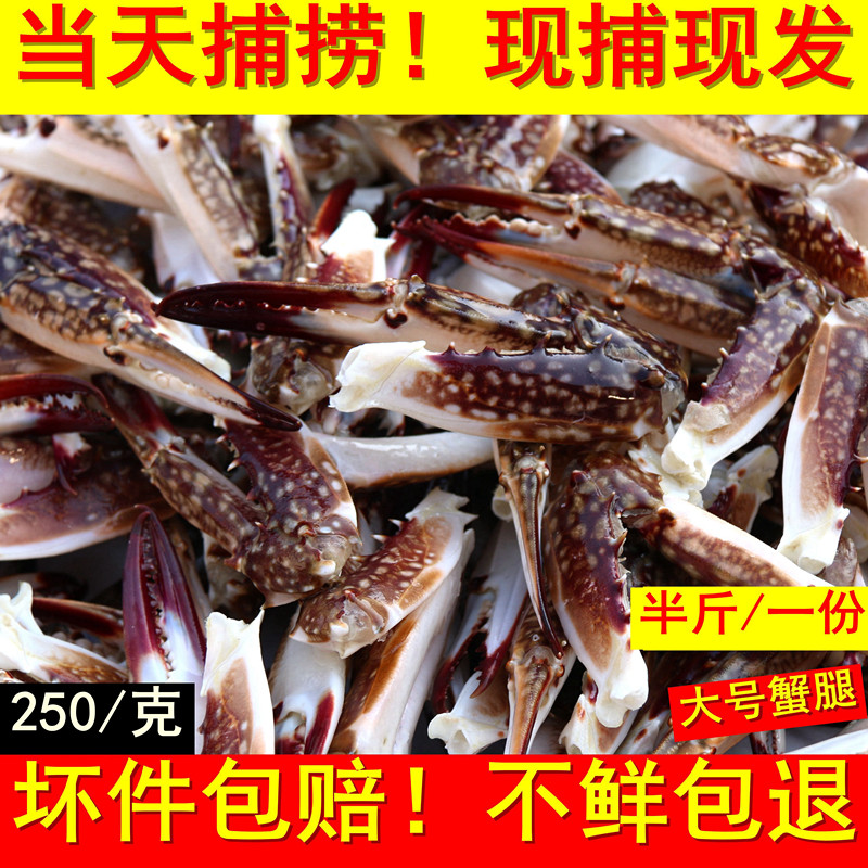 梭子蟹新鲜蟹脚蟹钳冷冻冰冻蟹腿海鲜免邮梭子蟹鲜活鲜活250g在类目 水产肉类/新鲜蔬果/熟食, 海鲜/水产品/制品, 蟹类, 梭子蟹中 - 来自Buy2taobao.com提供专业的淘宝代购服务