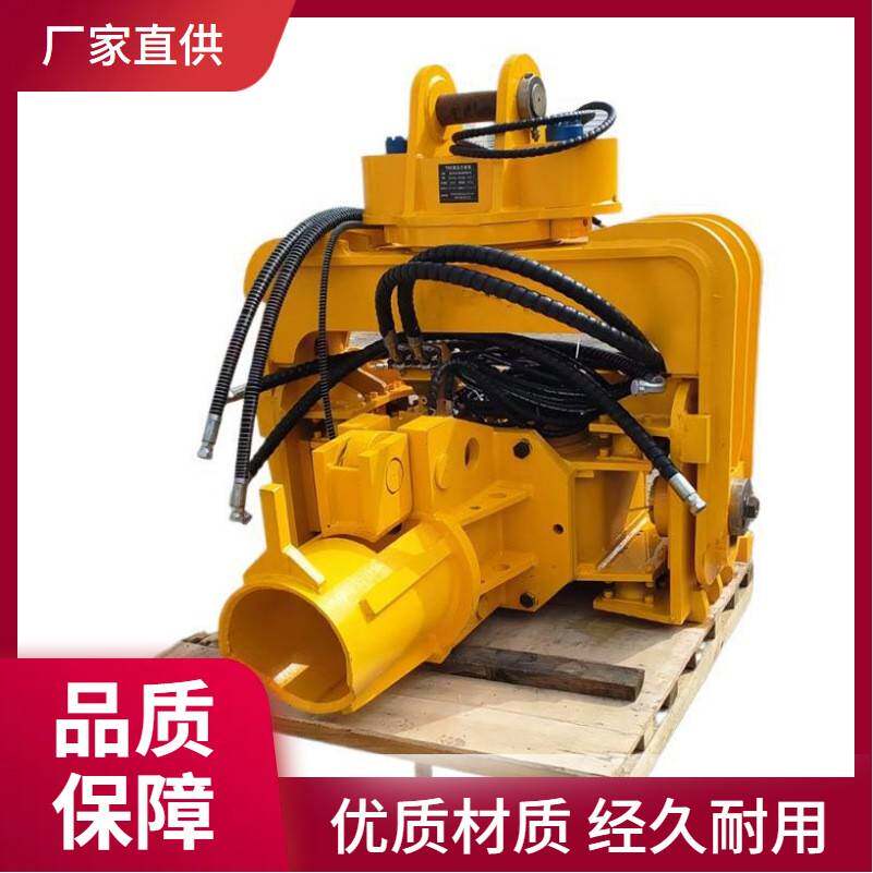 厂家直销建筑工程高频振动打桩锤挖掘机光伏打桩机勾机高频振动锤