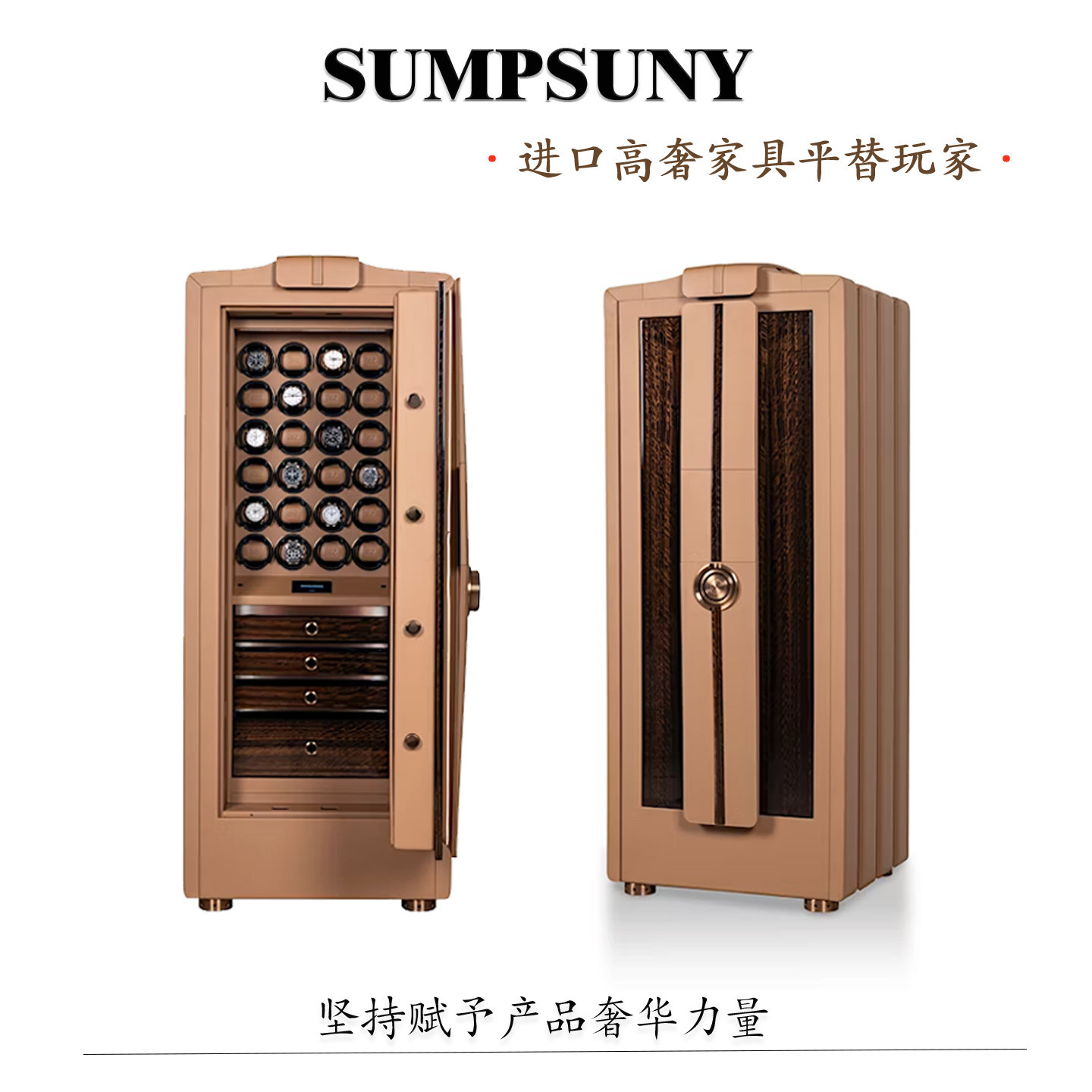 轻奢高级感密码锁珠宝腕表保险柜