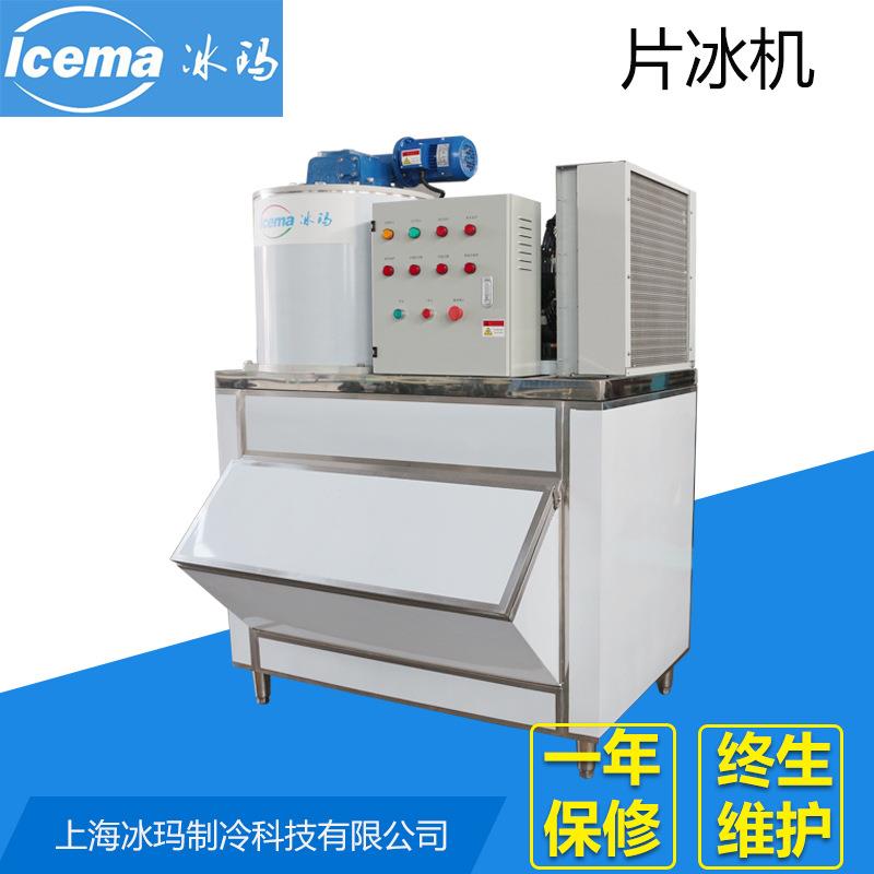 保鲜用超市片冰机500KG商用鳞片制冰机自助餐厅上海供