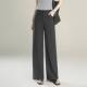 宽松显瘦休闲裤 气质直筒裤 女2026春夏新款 高腰西装 官方正品 裤 时尚