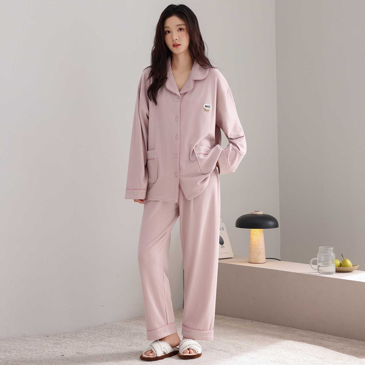 官方正品德绒睡衣女款秋冬薄绒冬天蚕丝穿薄款珊瑚绒磨毛短绒秋春