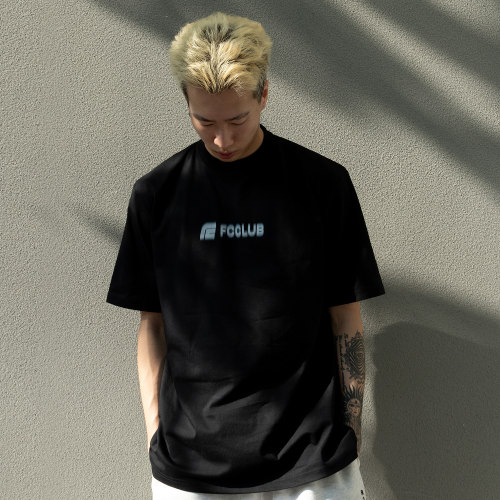 FCCLUB冰感嘻哈宽松短袖T恤
