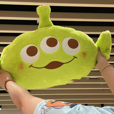可爱软萌卡通三眼仔毛绒抱枕