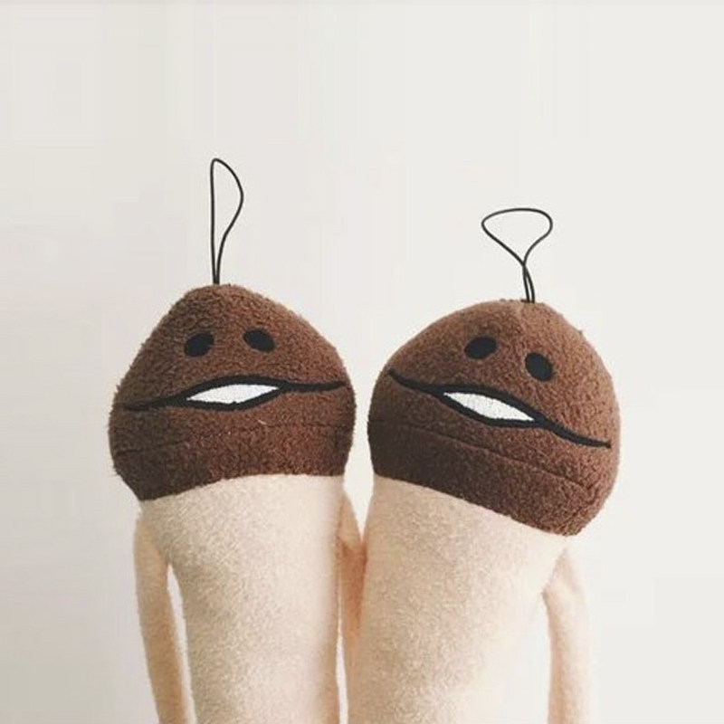 bibig的杂货铺搞笑栽培滑子菇方吉蘑菇人毛绒公仔挂件男生日礼物