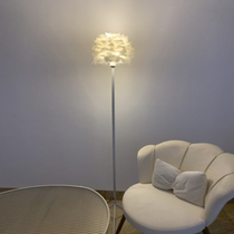 北歐設計師落地燈后現代展廳樣板房客廳書房釣魚燈沙發臥室漁夫燈