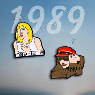 欧美流流行歌手娜娜周边胸针明星收腰固扣定合金刺马针蝴蝶扣徽章