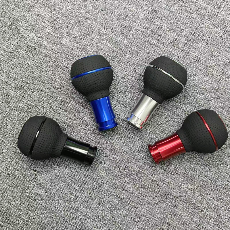 汽车改手动排档头5档皮革木纹
