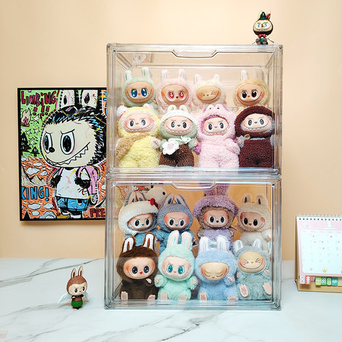 坐坐派对马卡龙拉布布展示盒