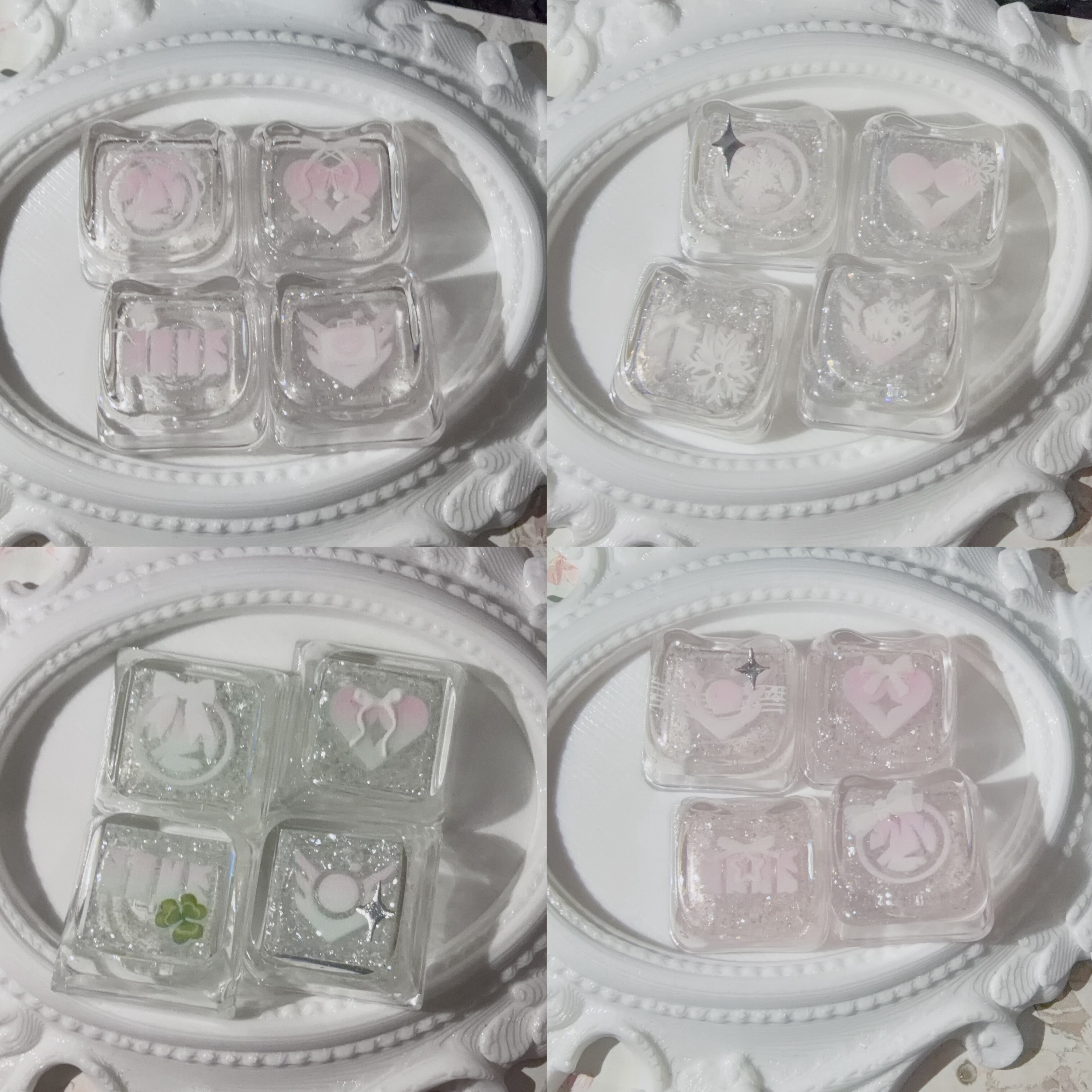 无畏契约手作键帽贤者捷风壹决零幽影黑梦蝰蛇慕蝶全角色键帽定制图片
