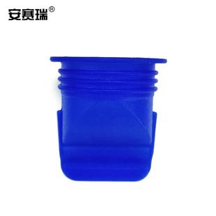 安赛瑞地漏芯卫生间下水道不锈钢过滤网防虫大号短款2个装蓝色700