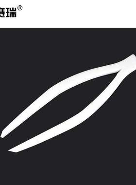 安赛瑞聚四氟乙烯镊子实验室耐高温摇瓶四氟镊子卜型150mm600847