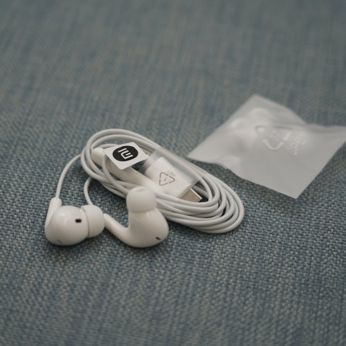 小米TYPE C耳机原装入耳式简易包装正品重低音带麦hifi 线控耳机